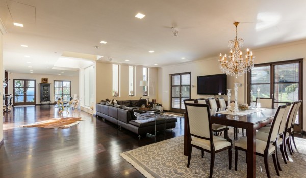 Luxury Villa Split with pool and gym - living /dining area