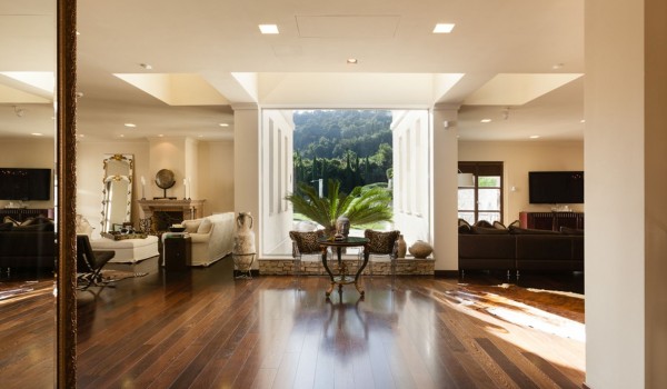 Luxury Villa Split with pool and gym - living area