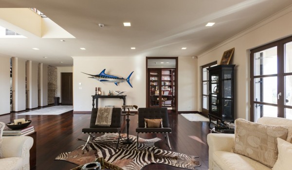 Luxury Villa Split with pool and gym - living area