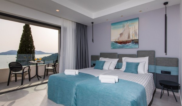 Rent Dubrovnik Luxury Villa with a gym, sauna, and sea view