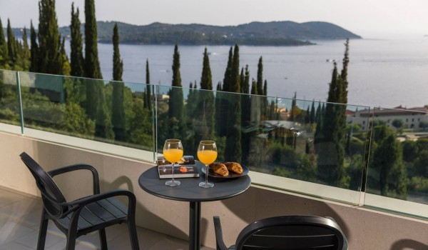 Rent Dubrovnik Luxury Villa with a gym, sauna, and sea view