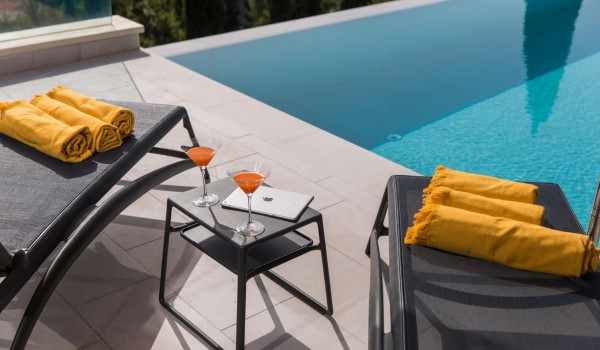 DUBROVNIK LUXURY VILLA with a sea view, gym, and private pool