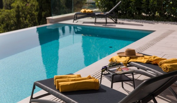 DUBROVNIK LUXURY VILLA with a sea view, gym, and private pool