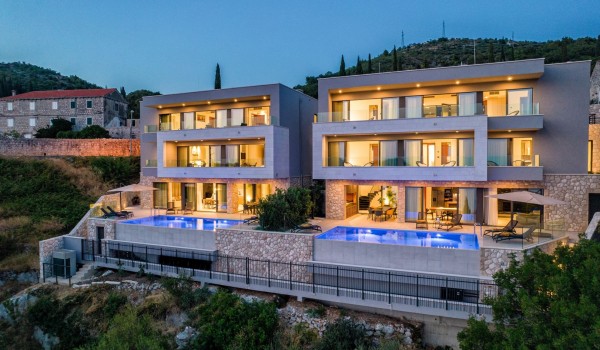 DUBROVNIK LUXURY VILLA with a sea view, gym, and private pool