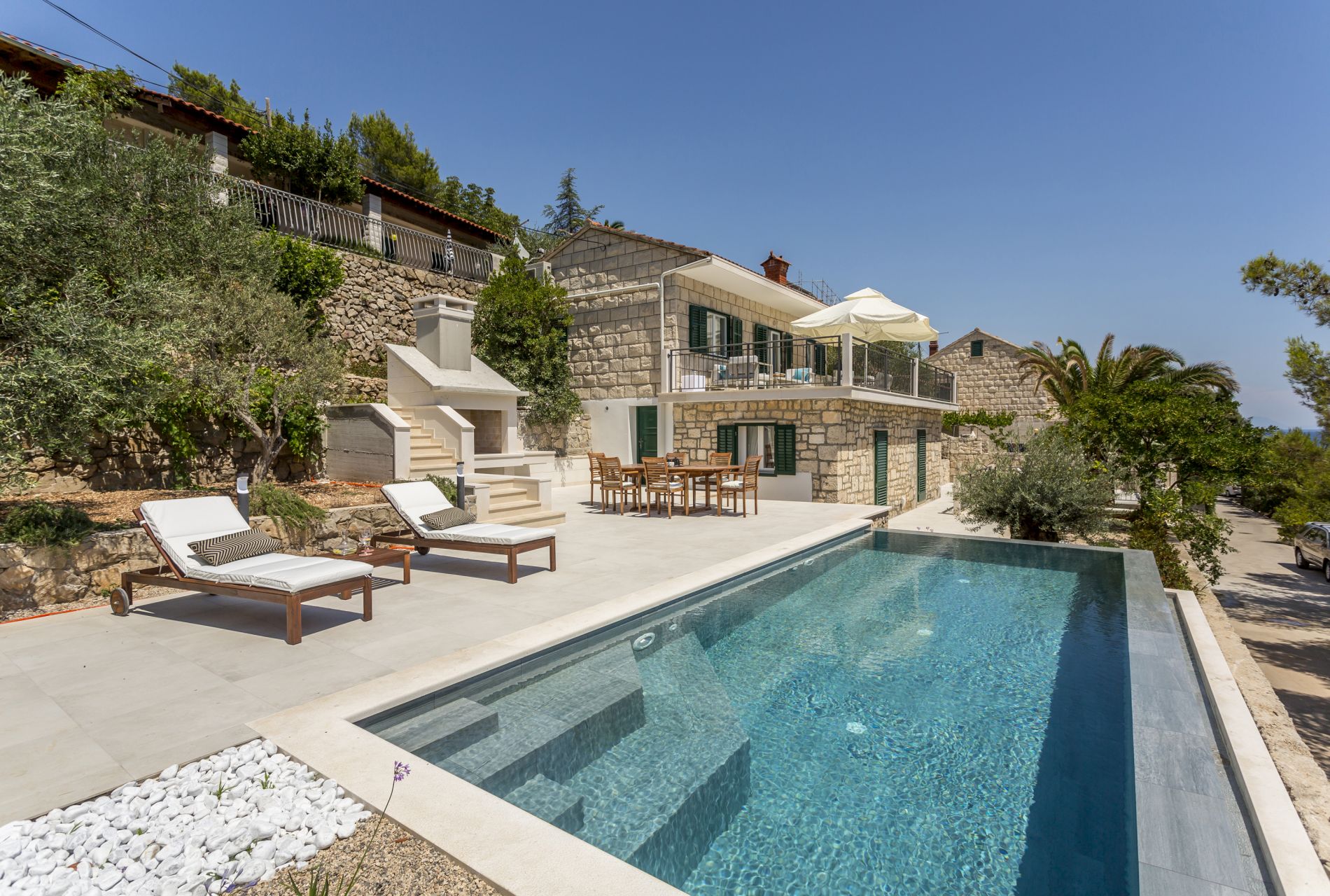 BRAC LUXURY VILLAS - Luxury Villa Sweet Home Puntinak with pool by the beach