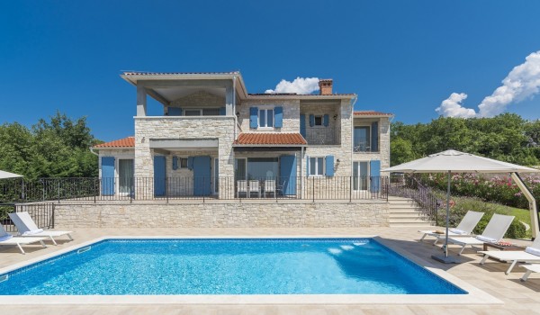 Luxusvilla Stella Istriana mit Pool, Sauna, Jacuzzi in Visnjan