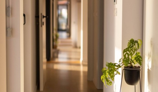 The hall of the Dubrovnik luxury villa Crystal Palace with private pool and parking.