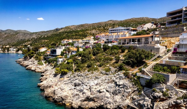 Mediterranean area near luxury villa Crystal Palace in Dubrovnik with pool and parking for family vacation.