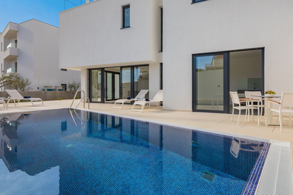 SPLIT - TROGIR LUXURY VILLAS - Luxury Villa Nautica Seconda with heated pool in Trogir - Seget Donji