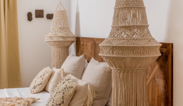 Luxury bedroom with en suite bathroom in the luxury holiday villa Bliss on Brač