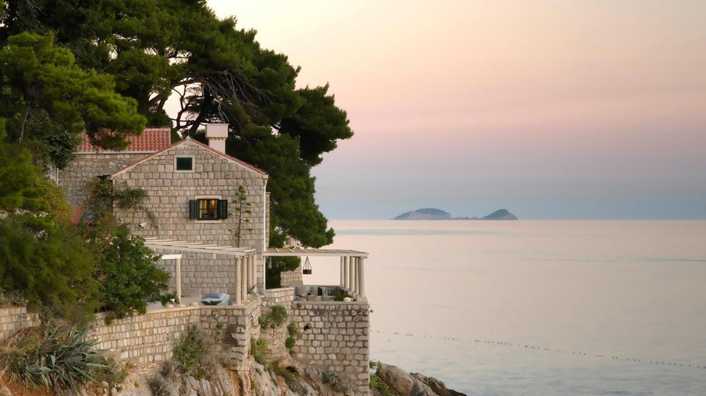 Kroatien luxusvilla Agave direkt am Meer mit privatem Pool und Butler am Meer in Dubrovnik