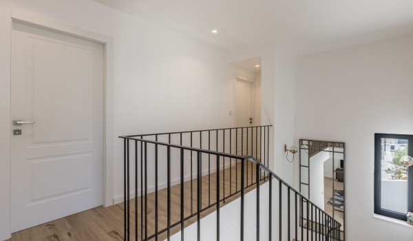 Interior of the Croatia luxury sea view with modern staircase for vacation and rent with friends and family