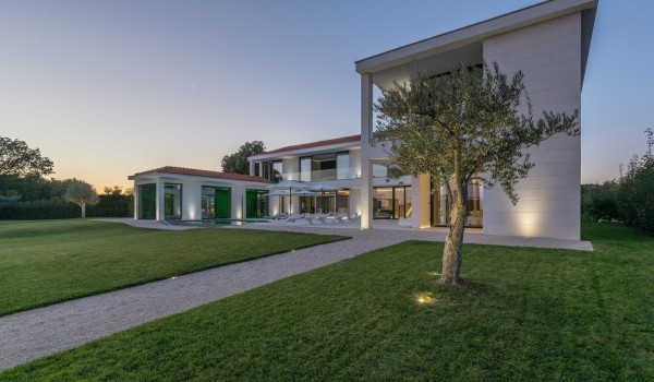 View of a Croatia luxury pet-friendly villa Eden Land with concierge service and parking in Istria