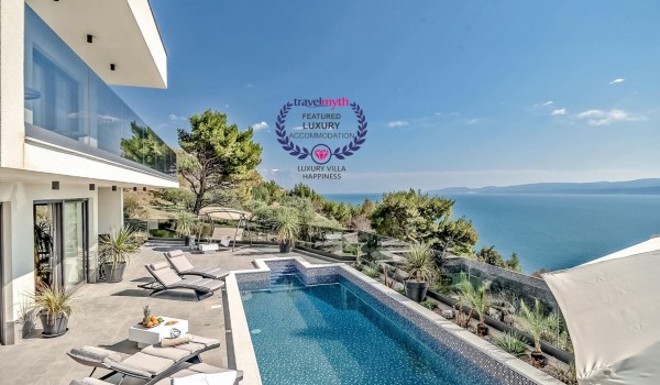 Luxusvilla Happiness Omis mit Pool, Whirlpool, Fitnessraum in Omis