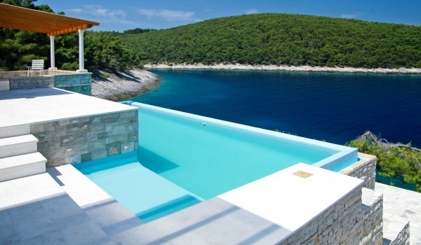 Роскошная вилла Stone Village с бассейном на острове Корчула