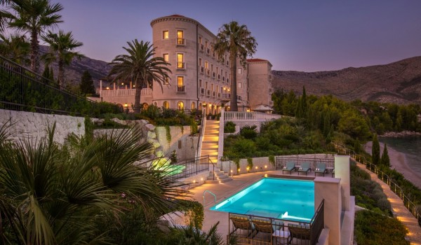 Luxury villa Korta Katarina with pool, sauna, jacuzzi, and gym