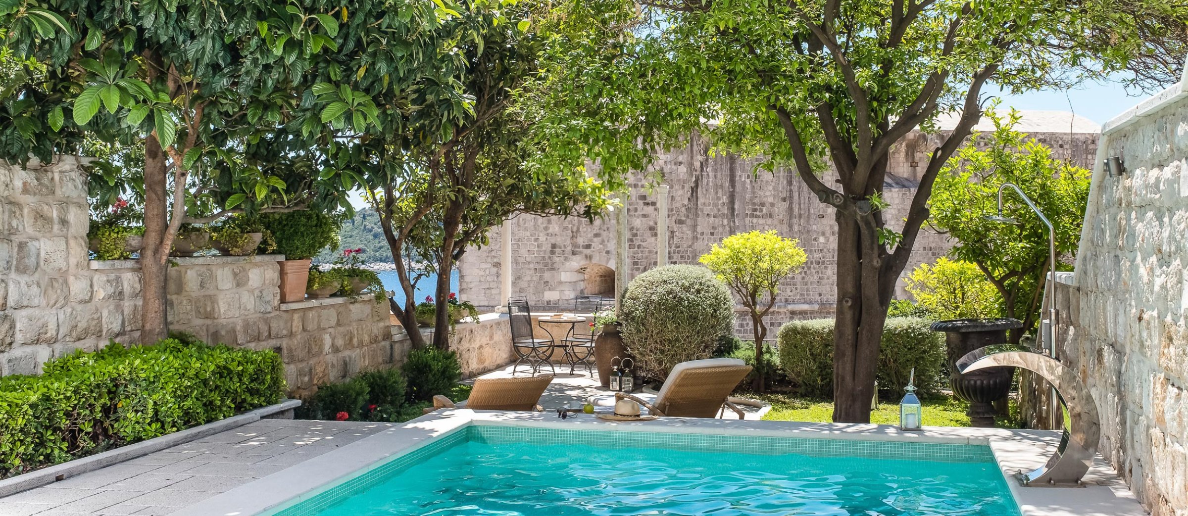 DUBROVNIK LUKSUZNE VILLE – Luksuzna Villa Revelin Dubrovnik s bazenom, teretanom, saunom i jacuzzijem u centru Dubrovnika