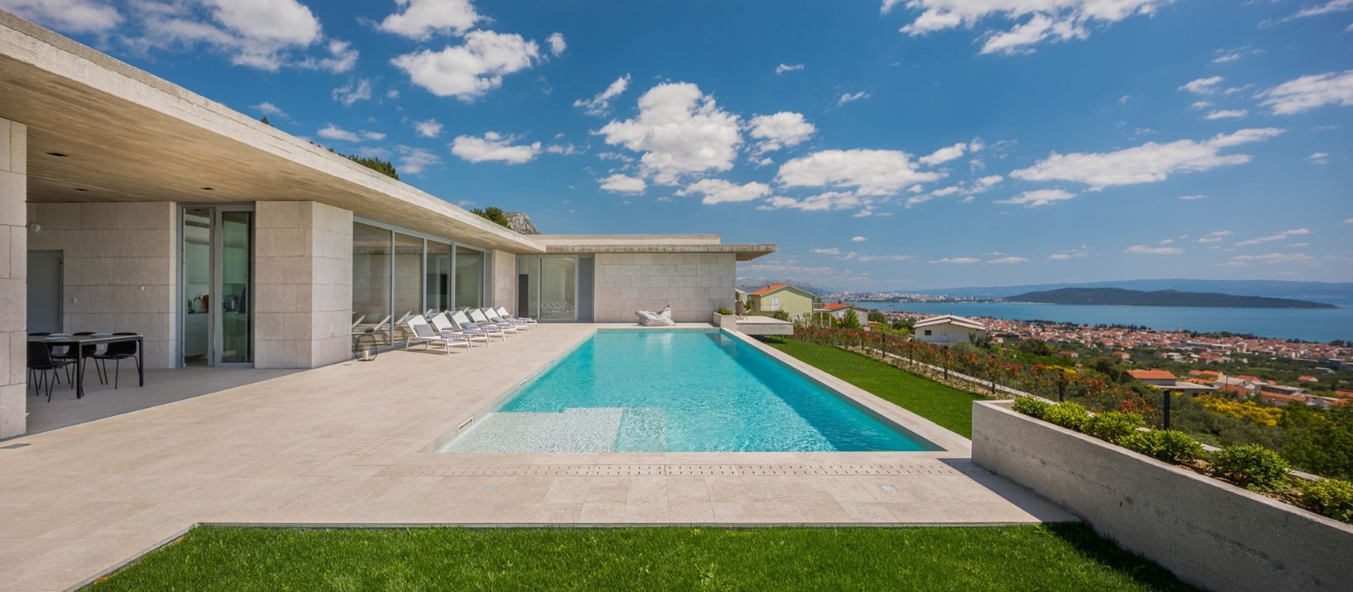 SPLIT LUXURY VILLAS - Luxury Villa Split Bliss with pool, sauna and gym