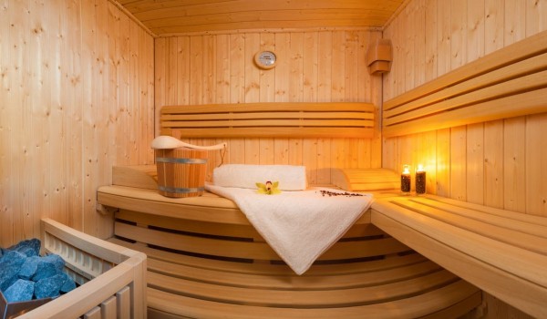 Private sauna in the Croatia luxury villa Trogir 2 for vacation and rent on Ciovo