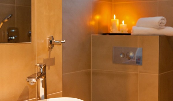 Bathroom in a Croatia luxury family villa with private pool and sauna on Ciovo