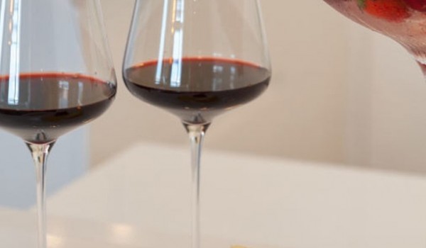 Drinks and snacks on the table of a Croatia luxury villa Trogir 2 for vacation and rent