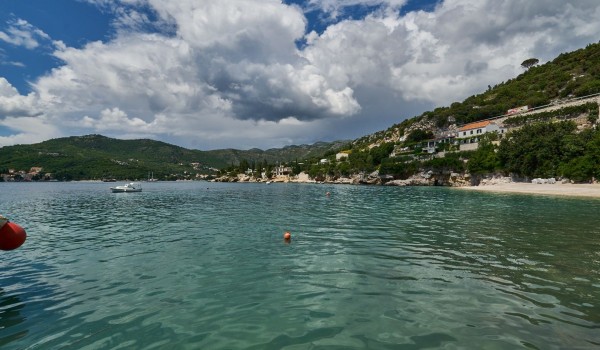 Little beach near the luxury family villa Grandiosa with private poool and concierge service