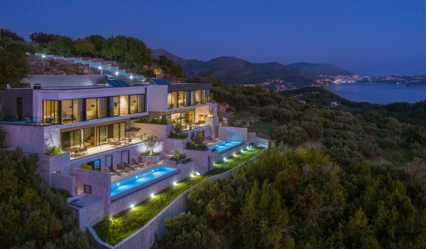 Luxury Croatia pool villa Elena with private terrace and concierge service for vacation and rent
