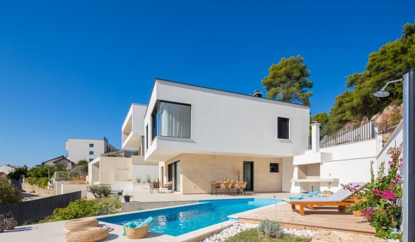 Daily picture of Makarska seafront pet-friendly luxury villa Azul with private pool.