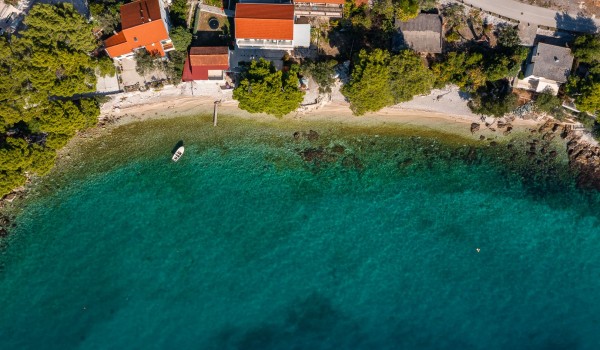 Area of Makarska luxury villa Azul with sea view and private pool for vacation and rent.