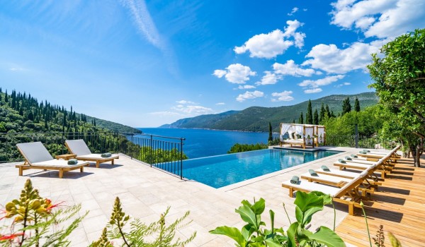 Luxury villa Dubrovnik Sorrento Palace with pool and private beach