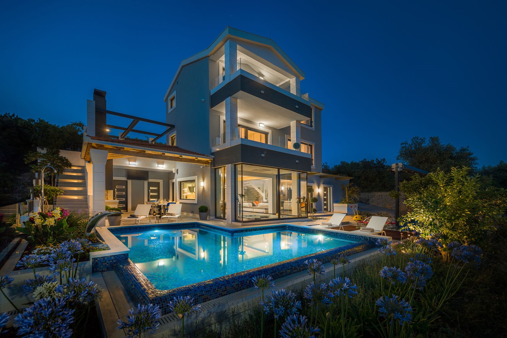 CIOVO LUXURY VILLAS- Luxury Villa Blue Heaven Ciovo with pool
