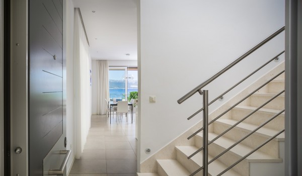 Stairs to the first floor in a luxury family villa Ciovo Joy 3 with private swimming pool
