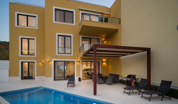 Luxury villa Ciovo Joy 4 with pool at the beach
