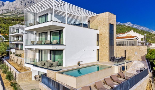 PROMAJNA - BASKA VODA LUXURY VILLAS - Luxury Villa Delight I Promajna with pool