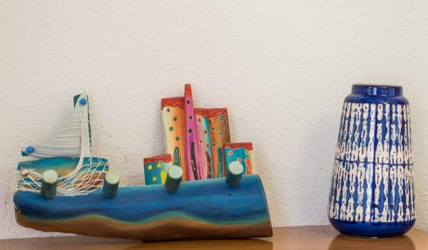 Decor details in a Croatian luxury family villa with heated pool and jacuzzi in Skradin