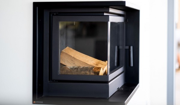 Wood-burning fireplace for a romantic atmosphere in an exclusive villa with a sea view Summer Dream Privacy Novalja on the island of Pag next to the beach for 7 people