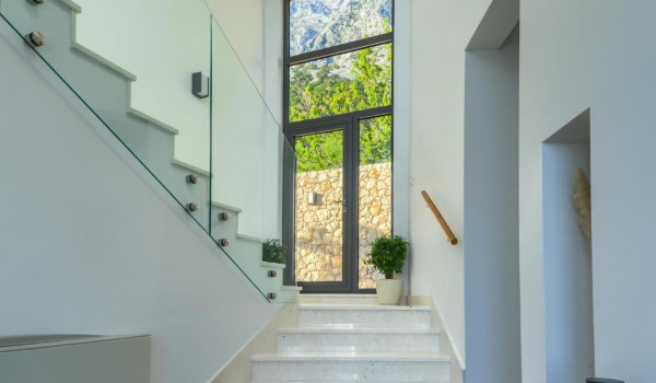 The interior of the Croatian luxury villa for vacation and rental White Diamond in Baška Voda