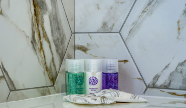 Luxury cosmetics available inside the Croatian luxury villa White Diamond for rent and vacation