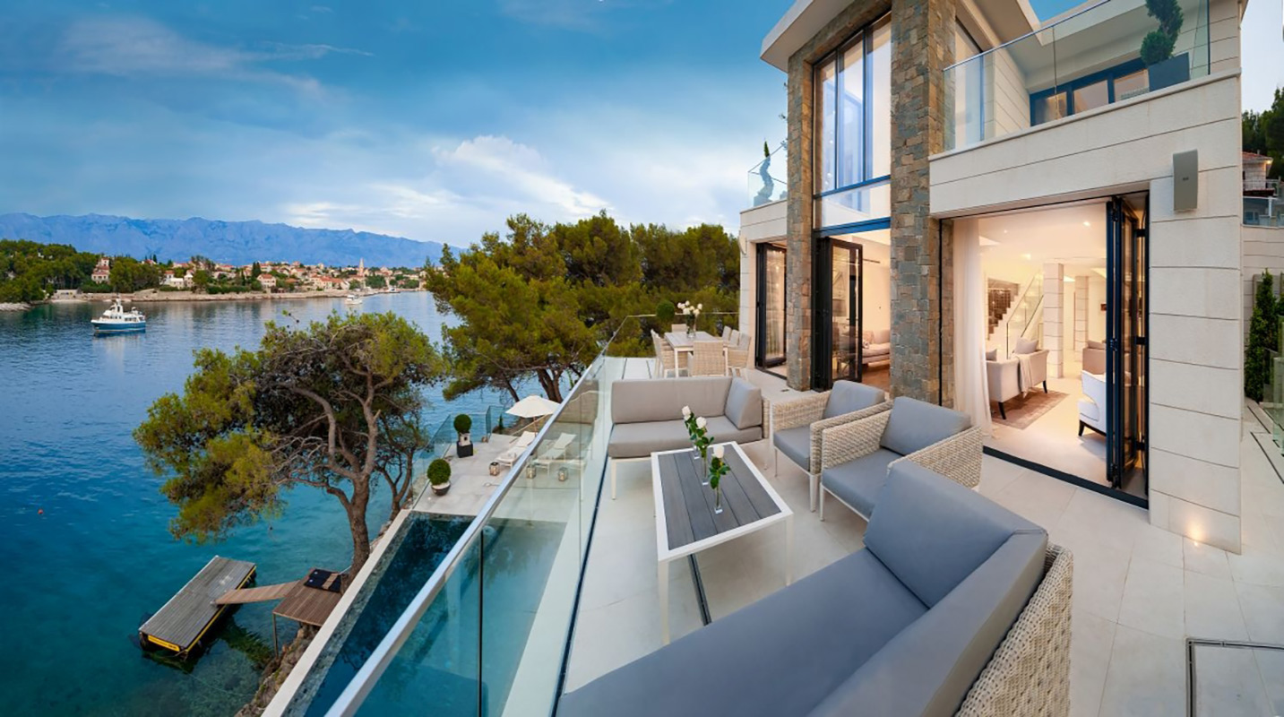 BRAC LUXURY VILLAS - Luxury Villa Prestige Brac with the pool and gym by the sea on the Brac island - Sumartin