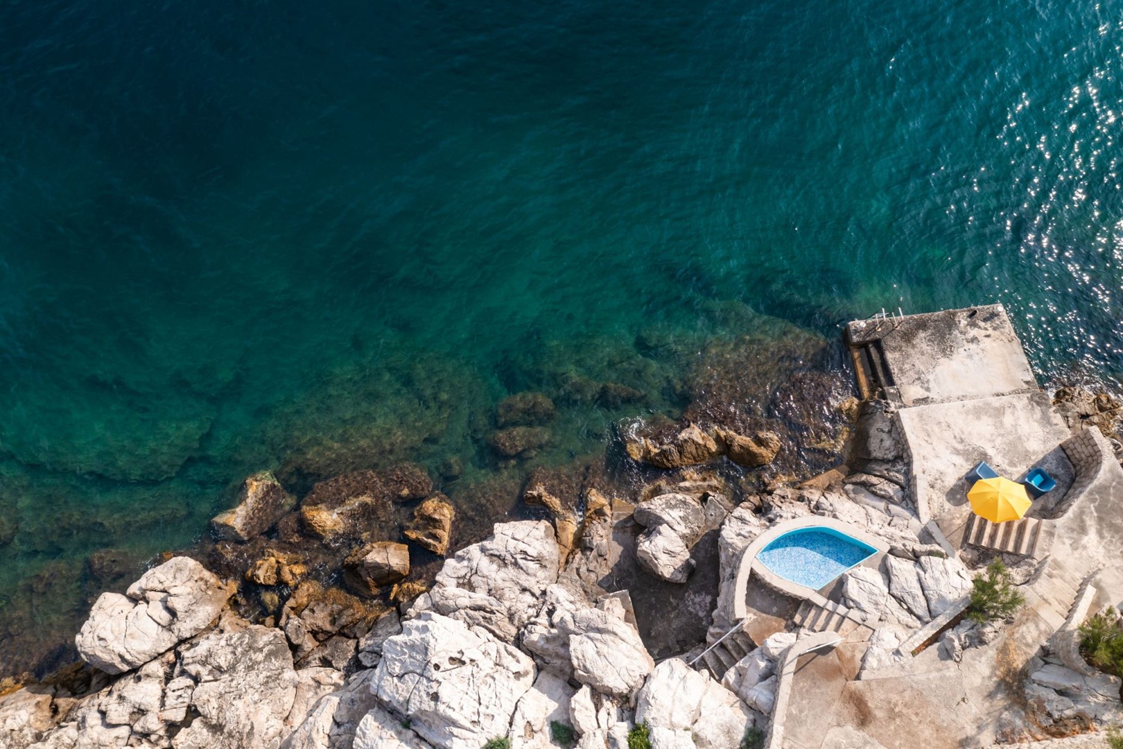 Luksuzna vila uz more Dubrovnik Epica villa za najam s bazenom