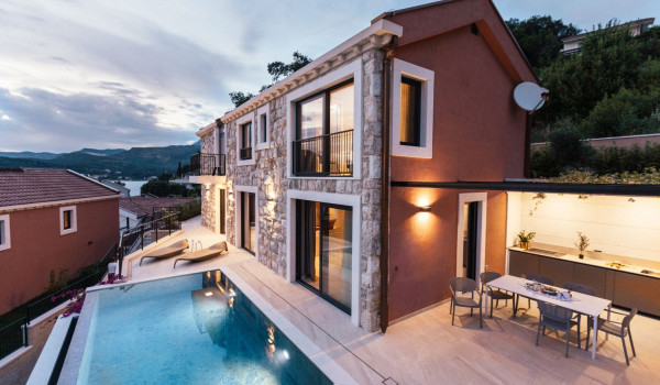 Luxury villa Sea Child 2 with heated infinity pool in Slano - Dubrovnik