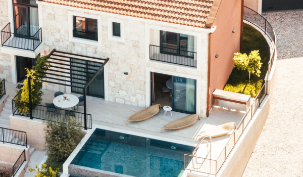 A view of the contents of the Croatian luxury villa for vacation with friends or family
