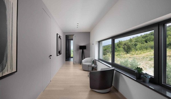 Luxury Villa Istrian Prestige Panoramica with heated pool, spa zone, fitness and play room in Brovinje - Istria