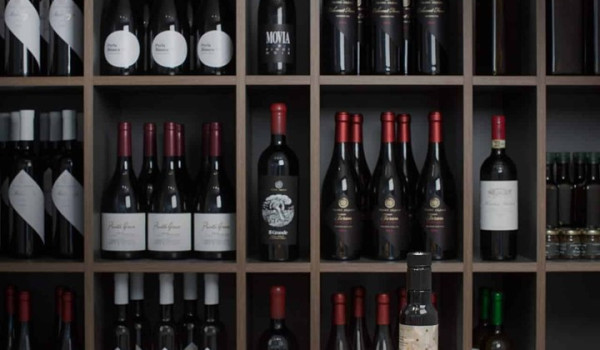 Wine cellar in Luxury Villa Istrian Prestige Panoramica with heated pool, spa zone, fitness and play room in Brovinje - Istria
