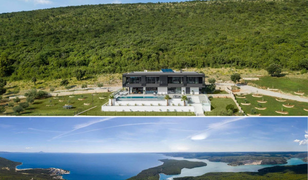 Luxury Villa Istrian Prestige Panoramica with heated pool, spa zone, fitness and play room in Brovinje - Istria