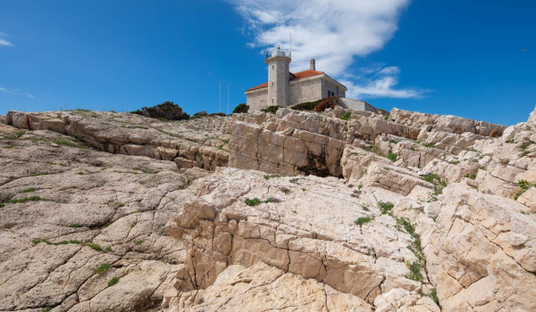 The picture of Vis luxury private villa by the sea for family vacation with jacuzzi.