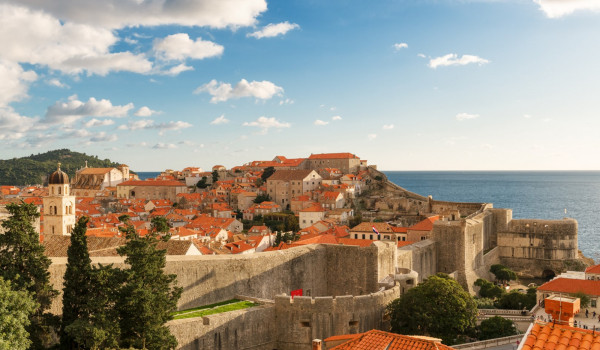 View of the surroundings near the luxury Dalmatia villa for vacation and rent with family