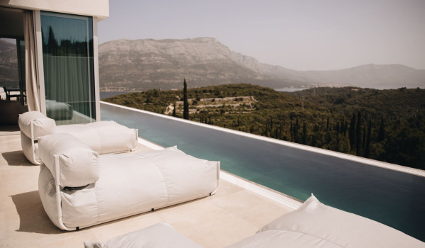 Роскошная вилла Morello Korcula 2 с подогреваемым бассейном, тренажерным залом, сауной