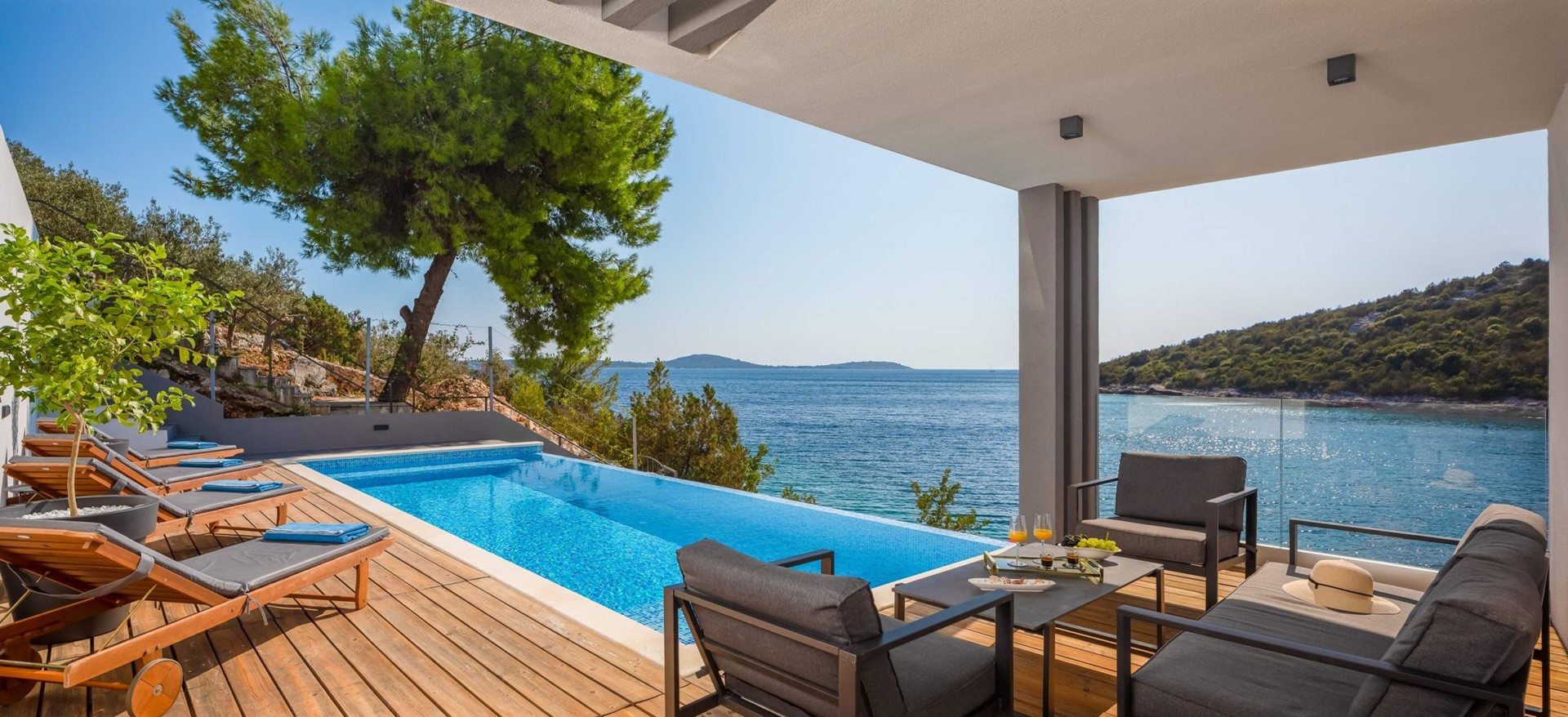 MARINA - TROGIR LUXURY VILLAS - Luxury Villa Marina Prestige with infinity pool in Marina