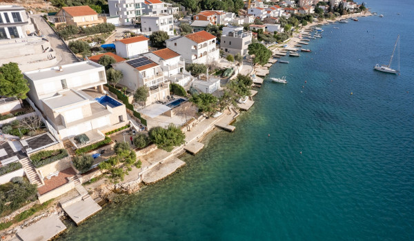 Seafront villa Sea Hug Rogoznica with private pool